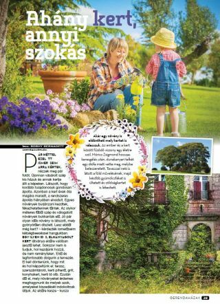 Ahány „kert” annyi szokás - Gerendaházak Magazin