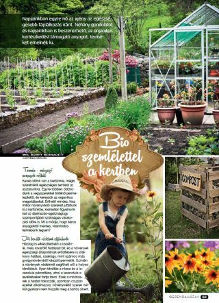 Bio szemlélettel a kertben - Gerendaházak Magazin