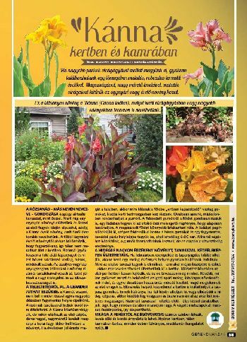 Kánna kertben és kamrában - Gerendaházak Magazin