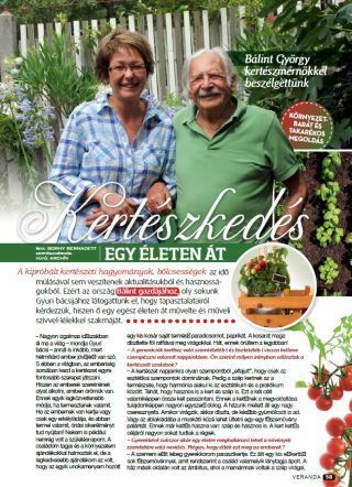 Kertészkedés egy életen át - Veranda Magazin