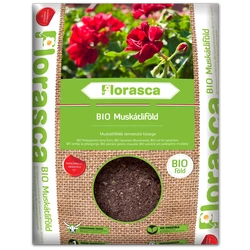 Florasca Bio 10l 'C' (Muskátli) virágföld lúgos kémhatású