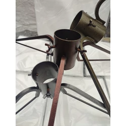 karácsonyfatalp fém mix d130 mm