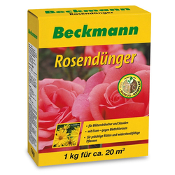 Beckmann szerves-ásványi növénytáp rózsákhoz és virágzó évelő növényekhez 1kg