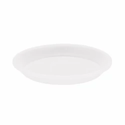 Virágcserép alátét orchideáknak műanyag átlátszó 17 cm