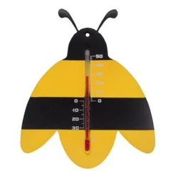 Hőmérő kültéri, műanyag, méhecske formájú