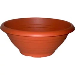 Campana műanyag tál terracotta 35cm