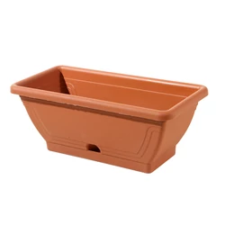 műanyag balkonláda+alátét