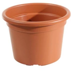 Ravenna műanyag virágcserép terracotta 40cm