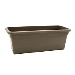 Rimini Balkonláda műanyag szürke 40 cm