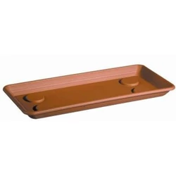 Salisburgo műanyag cserépalátét terracotta 100cm