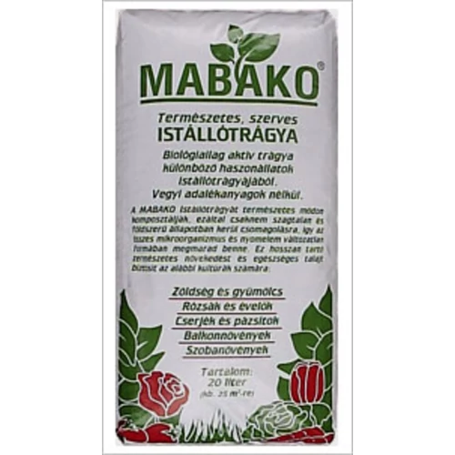 Mabako istálló trágya 20l