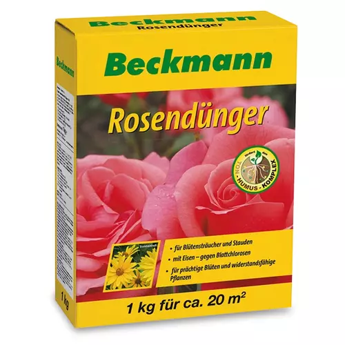 Beckmann szerves-ásványi növénytáp rózsákhoz és virágzó évelő növényekhez 1kg