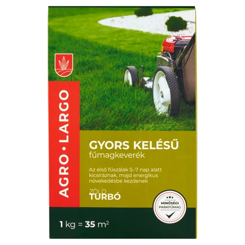 Turbó (gyors kelésű) HOBBY GARDEN minőségi fűmagkeverék 5kg