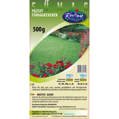 Pázsit minőségi fűmagkeverék 0,5kg zsákos