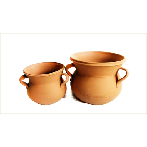 Bizánc kézműves kerámia edény 24cm