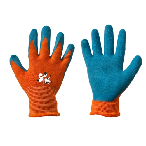 Kesztyű gyerek Orange latex, méret 6