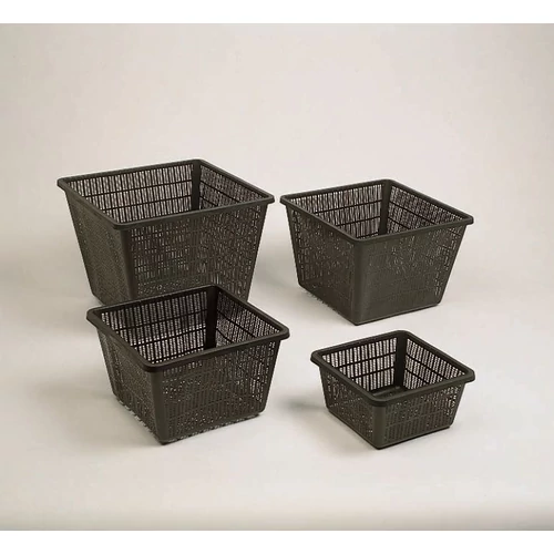 kosár vízi növényekhez négyszögletes 11x11x11cm