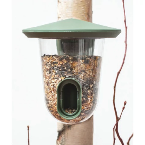 Madáretető környezetbarát - FEEDR műanyag, vad zöld