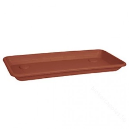 Anthea műanyag cserépalátét terracotta 50cm
