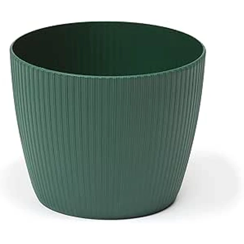 Kaspó műanyag Magnolia Jumper ECO sötét zöld 110 mm