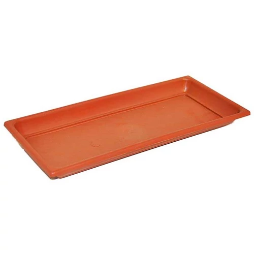 műanyag balkonláda alátét terracotta 80 cm
