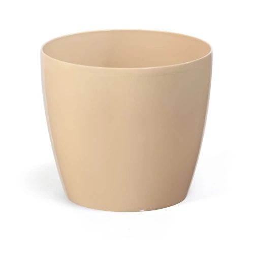 Kaspó műanyag  Pot Magnolia fi Cappuccino 135 mm