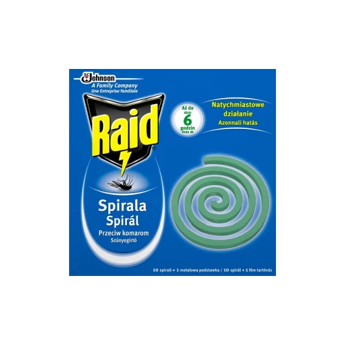 szúnyogirtó spirál 10db
