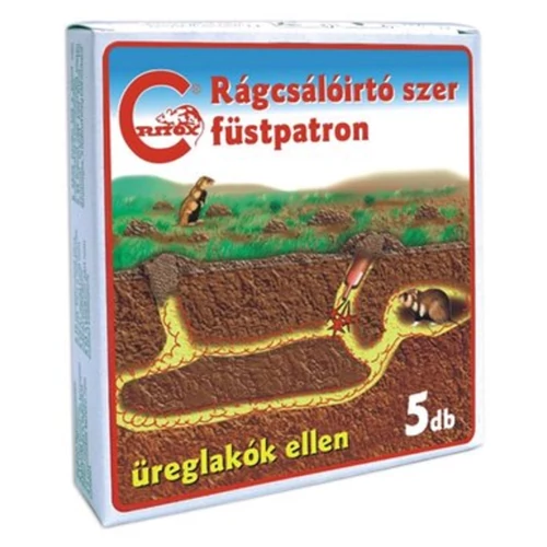 Critox füstpatron vakondriasztó