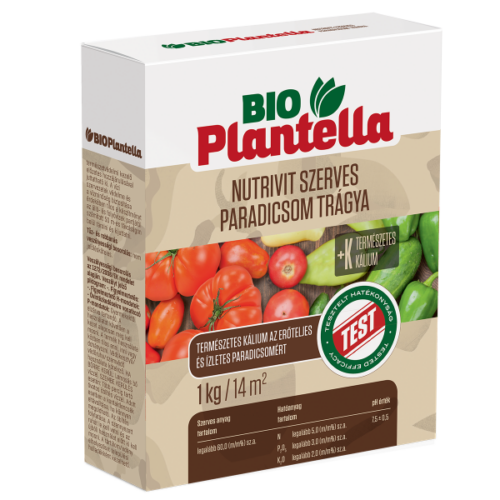 Bio plantella Nutrivit Szerves Paradicsomtrágya 1kg