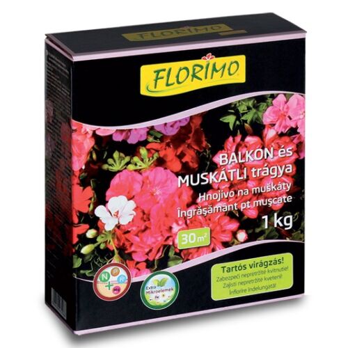 Florimo muskátli és balkonnövény műtrágya 1kg