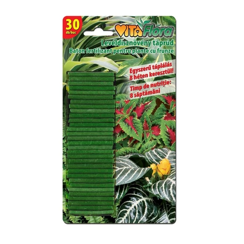 Vitaflóra táprúd virágosnövény 30db