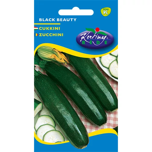 Cucurbita pepo giromontia 'Black Beauty'