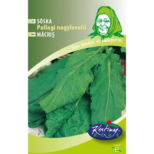 Sóska áttelelő zöldség vetőmag-Rumex acetosa 1g