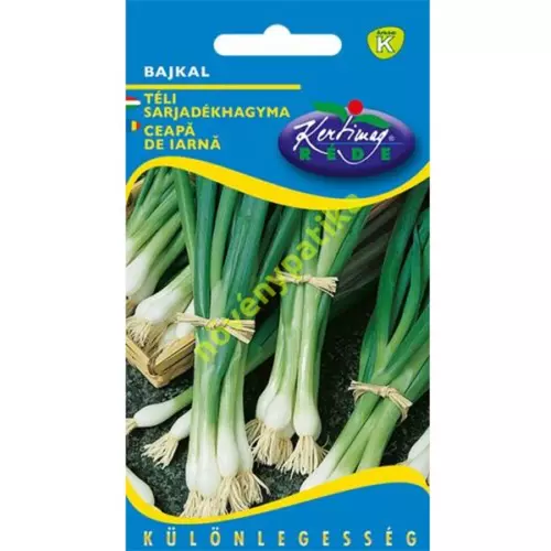 Téli sarjadékhagyma különleges zöldség vetőmag -Allium fistulosum 'Bajkal' 2g