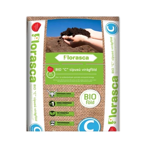 Florasca Bio 3l 'C' virágföld lúgos kémhatású