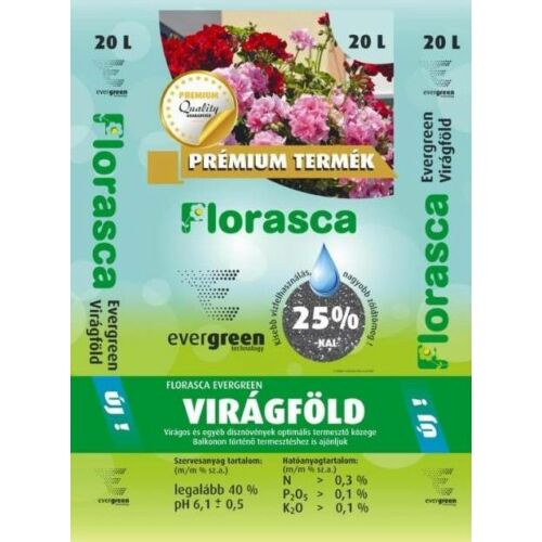 Florasca Evergreen virágföld 20l