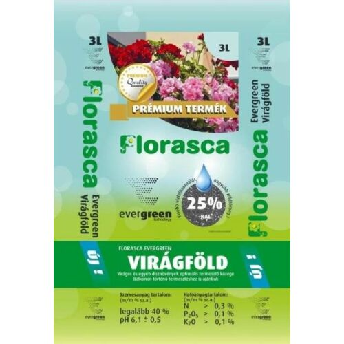 Florasca EVERGREEN PREMIUM virágföld 3l