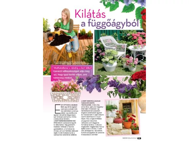 Kilátás a függőágyból - Gerendaházak Magazin