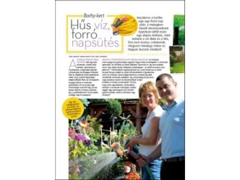 Hűs víz forró napsütés - Gerendaházak Magazin