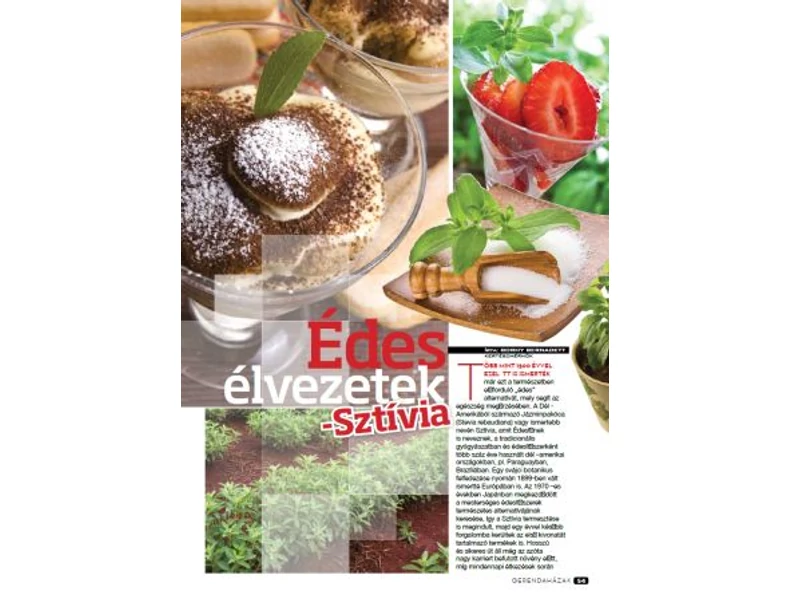 Édes élvezetek - Gerendaházak Magazin