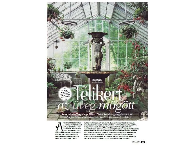 Téli kert az üveg mögött - Veranda Magazin