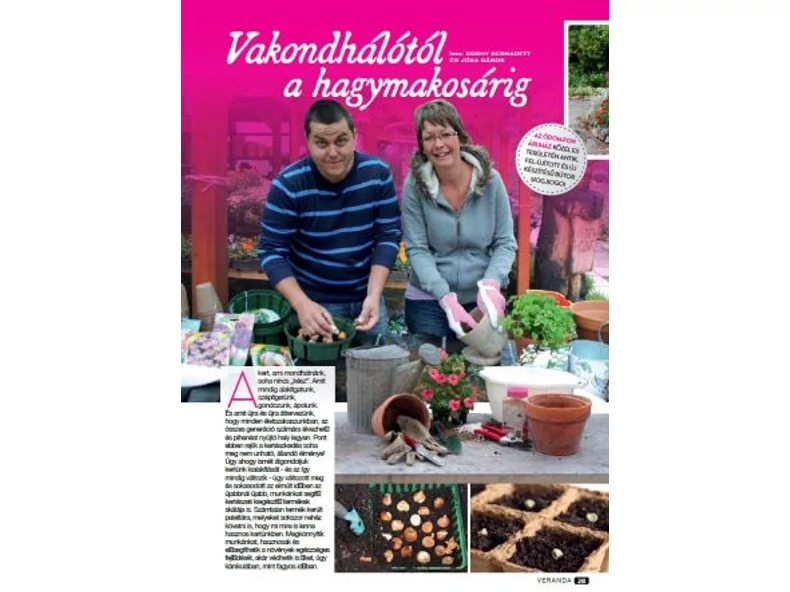 Vakondhálótól a hagymakosárig – Veranda Magazin
